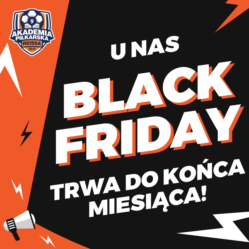 Black Friday do końca miesiąca! Trenuj za darmo do końca listopada!