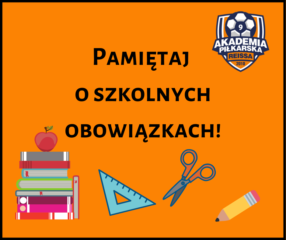 Pamiętaj o szkolnych obowiązkach!