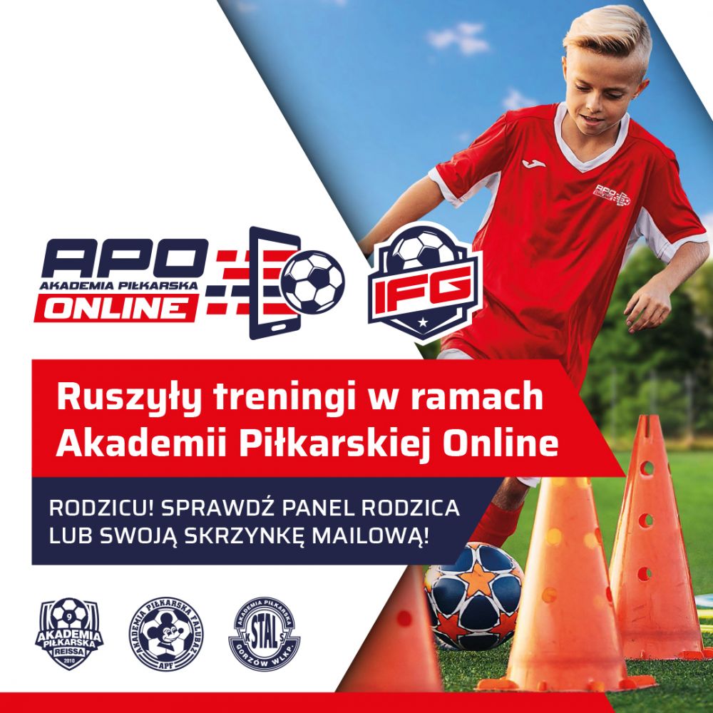 Akademia Piłkarska Online – razem wygrywaMY z wirusem 