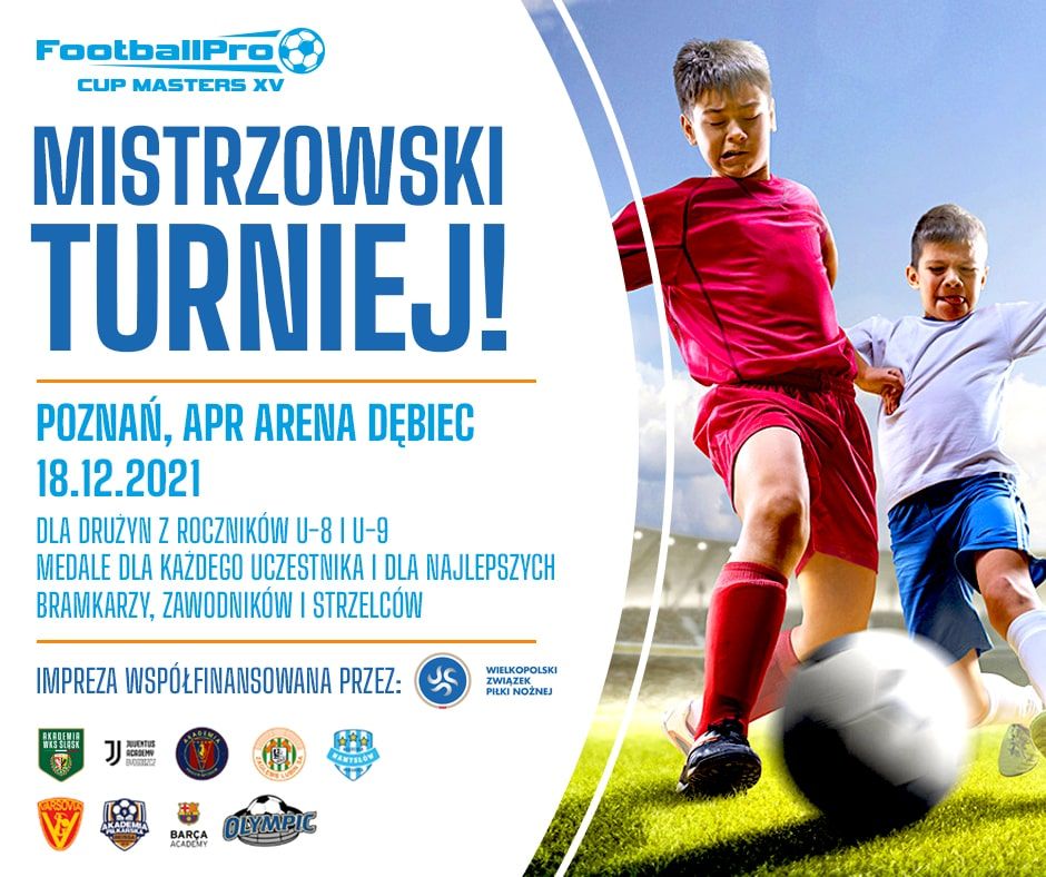 Nadchodzi XV edycja Footballpro Cup Masters!