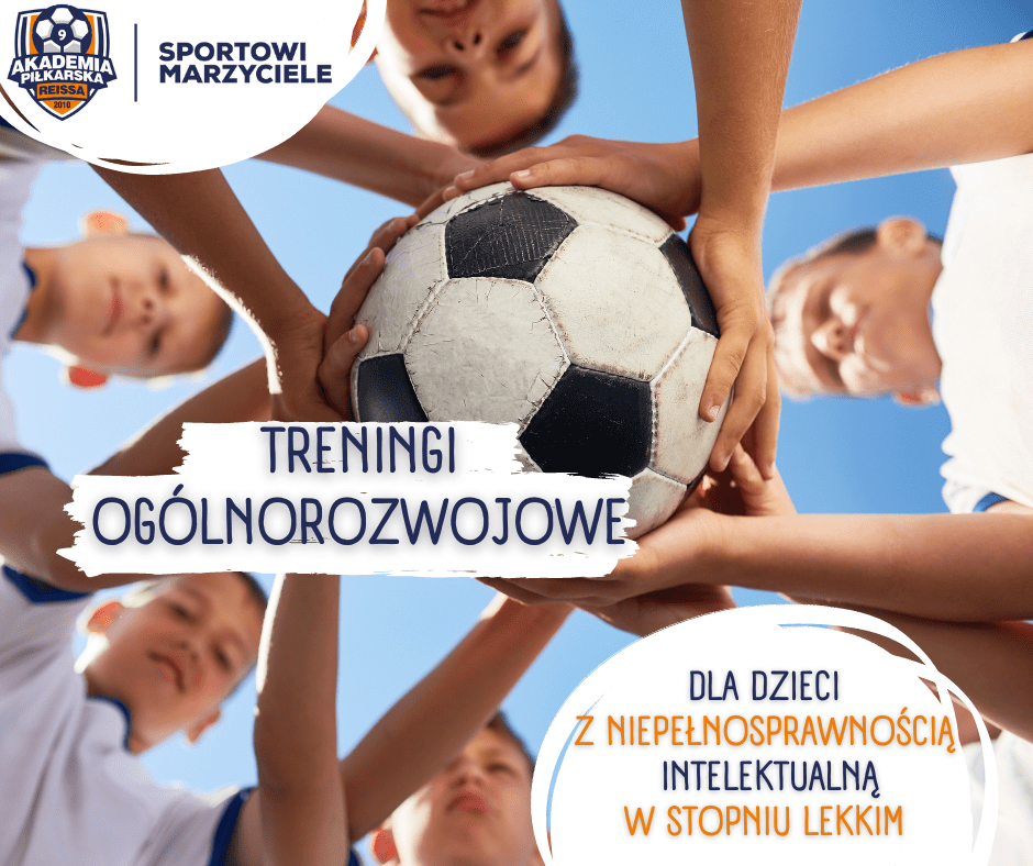 Sportowi Marzyciele – treningi ogólnorozwojowe dla dzieci z niepełnosprawnością intelektualną w stopniu lekkim.