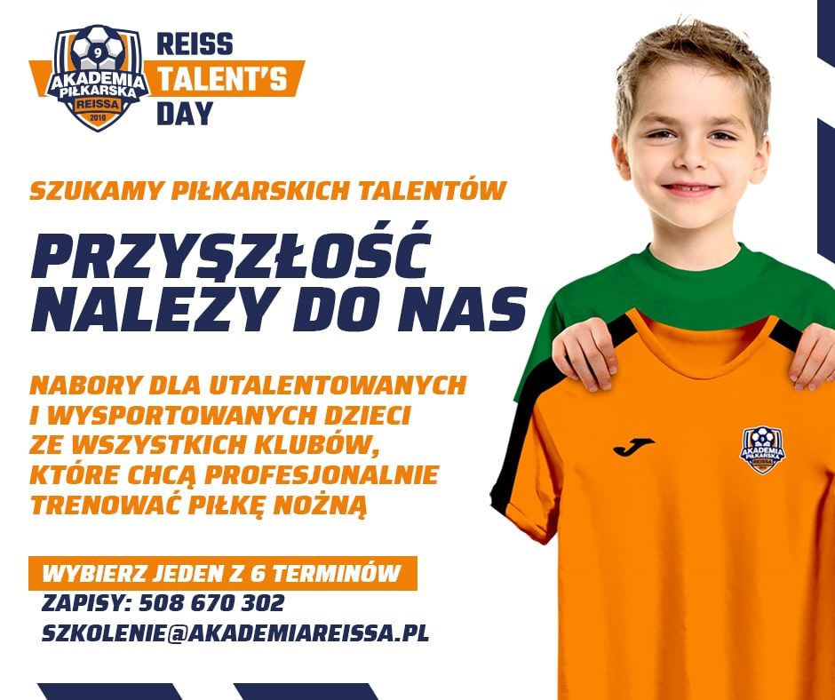 Trwają zapisy na Reiss Talent’s Day! Przyszłość należy do Nas!
