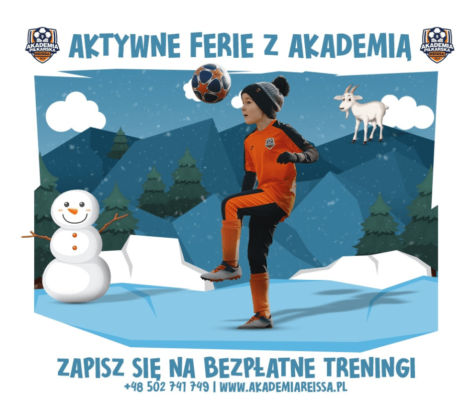 Trenuj przez całą przerwę zimową! Rozpoczynamy aktywne ferie z Akademią