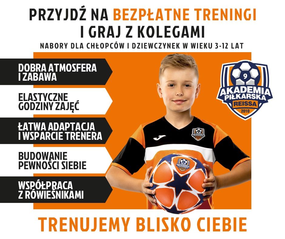 Ruszyły zapisy do Akademii Piłkarskiej Reissa w każdej kategorii wiekowej 