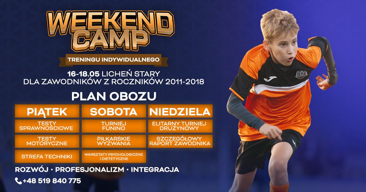 Weekend camp indywidualny 