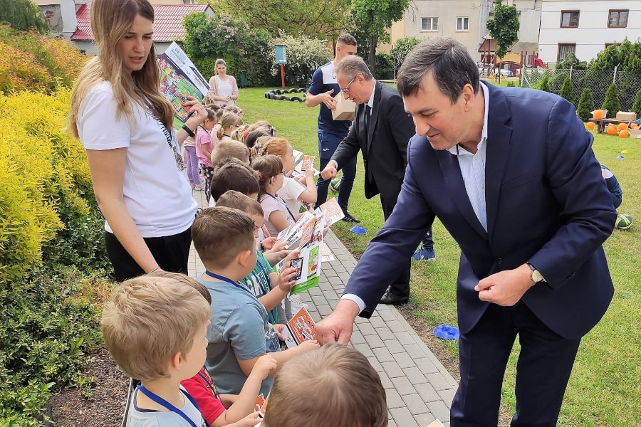 Olimpiada Sportowych Przedszkolaków w Kościanie