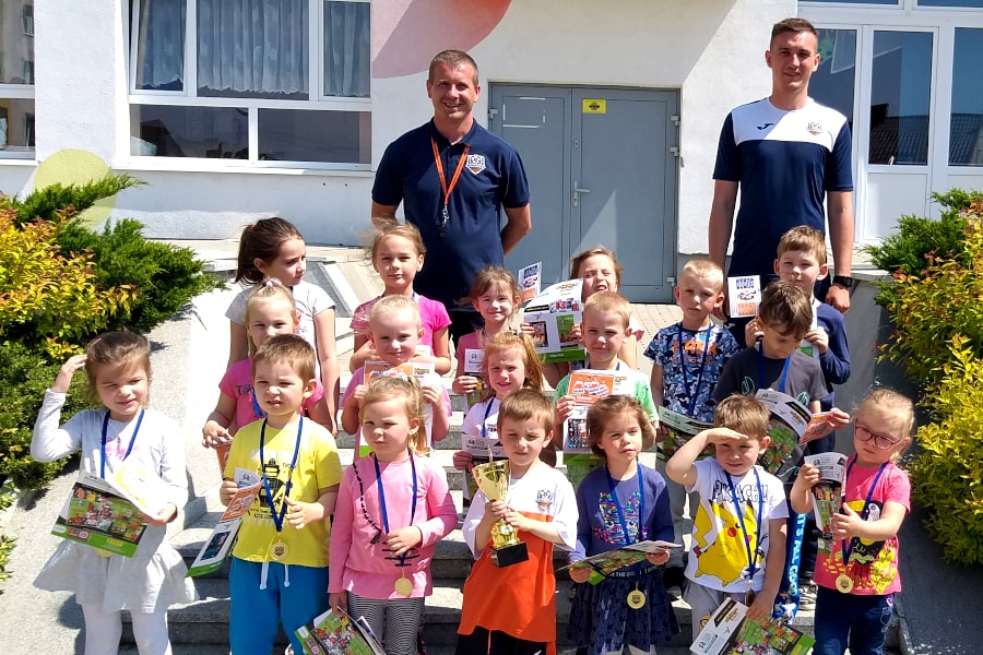 Olimpiada Sportowych Przedszkolaków w Kościanie